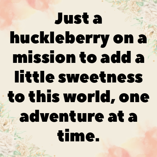 Huckleberry Captions Photo For Instagram In 2025-fleMlh