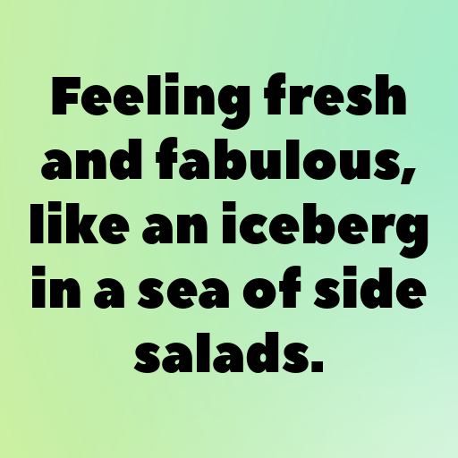Iceberg Lettuce Captions Image For Instagram In [2025]-PfbmO4