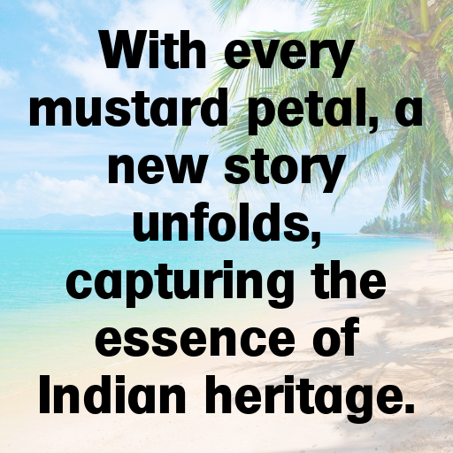 Indian Mustard Captions Photo For Instagram In (2025)-4EZnNA