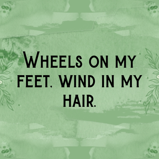 Inline Skating Captions Image for Instagram In 2025-BinAyN