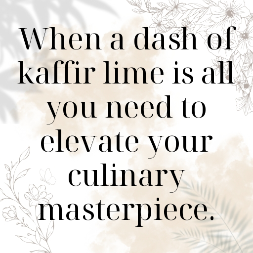 Kaffir Lime Captions Photo For Instagram In (2025)-wRjVUa