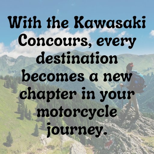 Kawasaki Concours Captions Image for Instagram In (2025)-iZM3KN