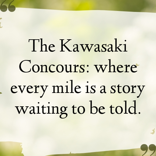 Kawasaki Concours Captions Photo for Instagram In (2025)-lvsYz8