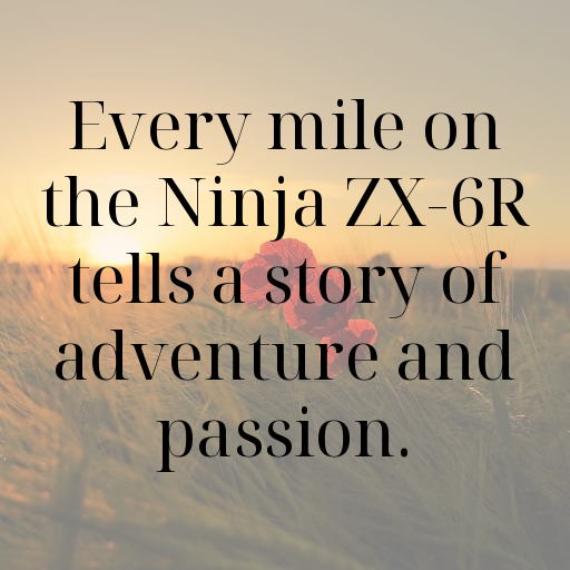 Kawasaki Ninja ZX-6R Captions Photo for Instagram In 2025-DsnR3u