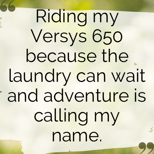 Kawasaki Versys 650 Captions Image for Instagram In [2025]-qP4R7N