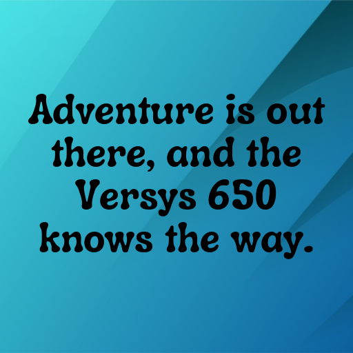 Kawasaki Versys 650 Captions Image for Instagram In [2025]-xBxFPH