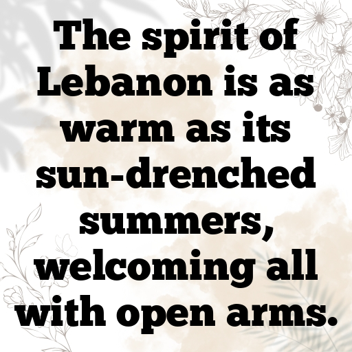 Lebanon Captions Image For Instagram In [2025]-MG2jEA