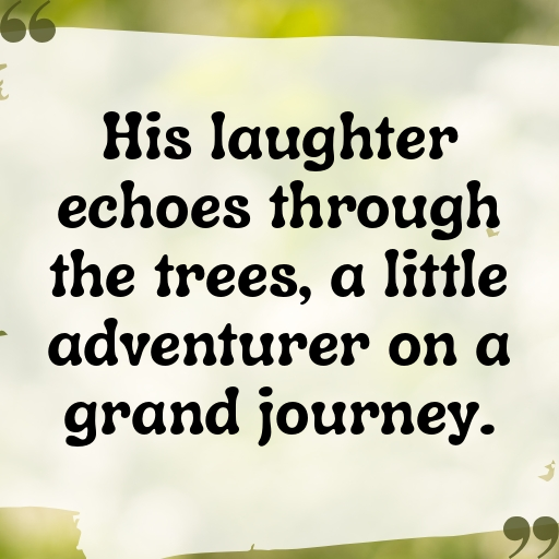 Little Adventurer Boy Captions Image for Instagram In [2025]-h85tEv