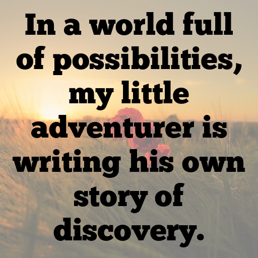 Little Adventurer Boy Captions Photo for Instagram In [2025]-3ss8bu