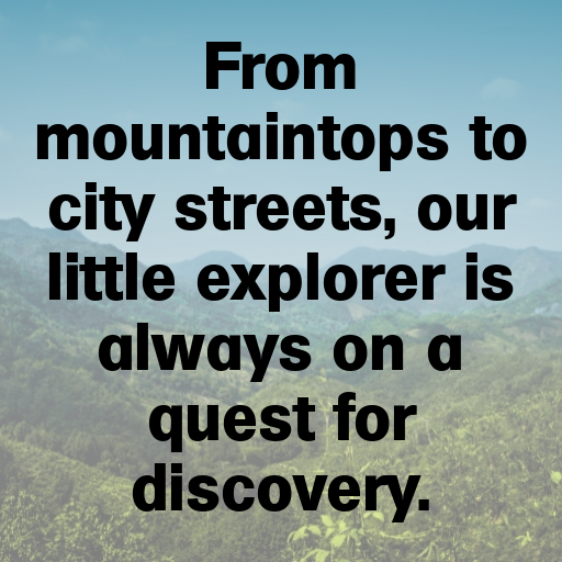 Little Adventurer Boy Captions Photo for Instagram In [2025]-ZOOqek