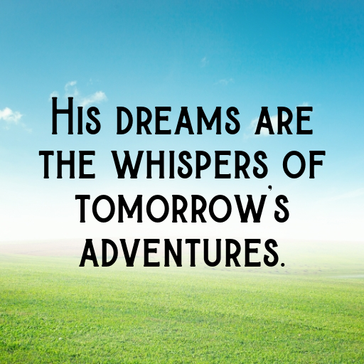 Little Dreamer Boy Captions Image for Instagram In (2025)-KpxDFl