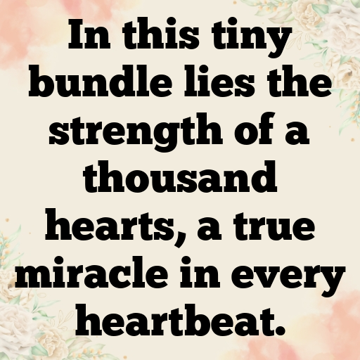 Little Miracle Baby Captions Image for Instagram In [2025]-EKsnSv