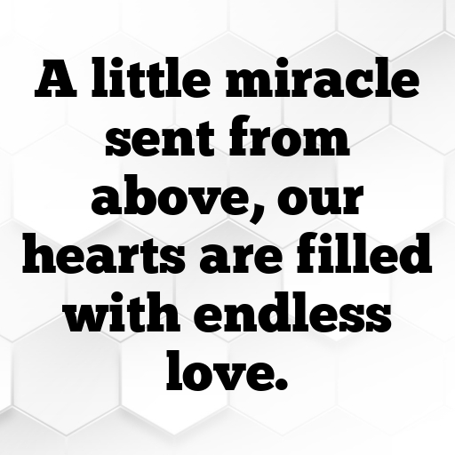 Little Miracle Baby Captions Image for Instagram In [2025]-MWPOsK