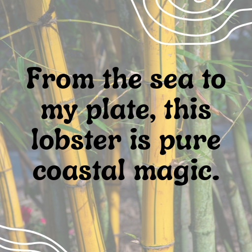 Lobster Captions Photo For Instagram In [2025]-BcCZZT