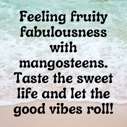 Mangosteen Captions Photo For Instagram In [2025]-clnNGC