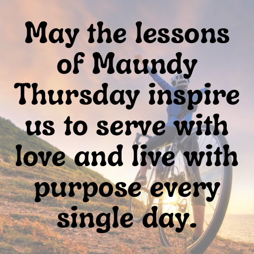Maundy Thursday Captions Image for Instagram In [2025]-cG9UPK