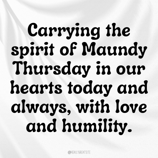 Maundy Thursday Captions Photo for Instagram In [2025]-8Scpun