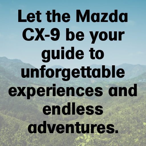 Mazda CX-9 Captions Image for Instagram In 2025-5qk9ef