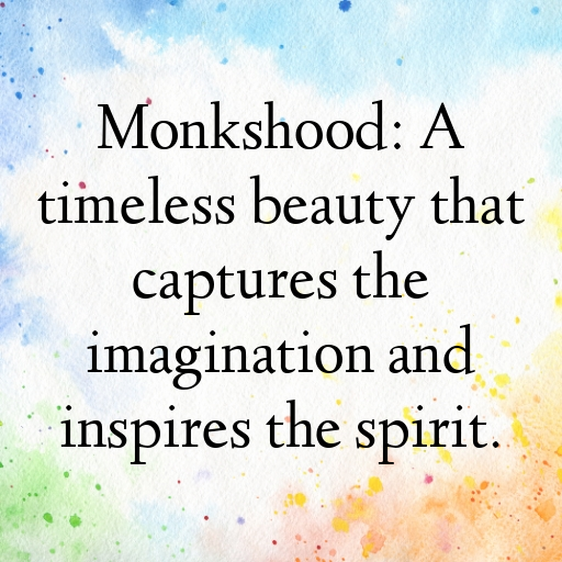 Monkshood Captions Image For Instagram In [2025]-bWFASQ