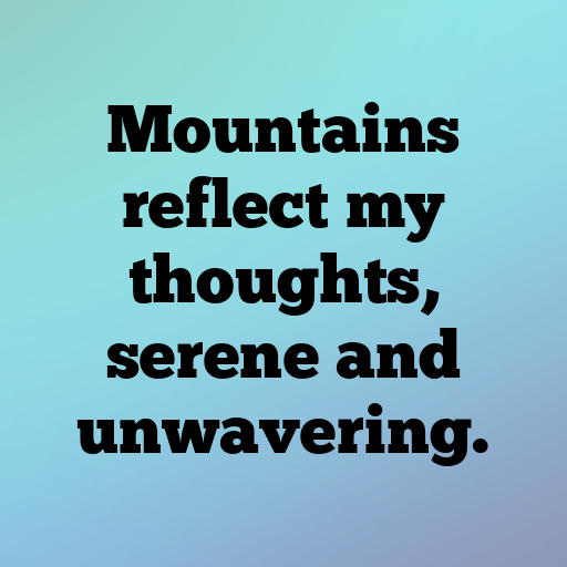 Mountain Reflection Captions Image for Instagram In [2025]-WhRujY