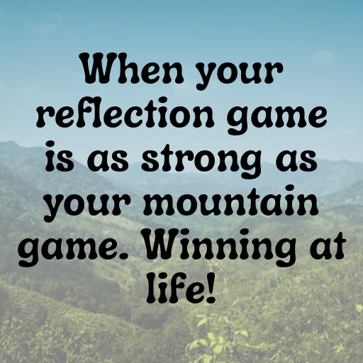 Mountain Reflection Captions Photo for Instagram In [2025]-VU9JPi