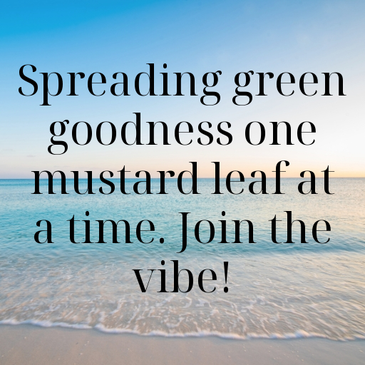 Mustard Greens Captions Image For Instagram In 2025-esKBpJ