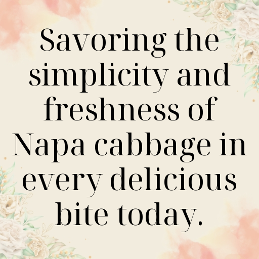 Napa Cabbage Captions Photo For Instagram In [2025]-DXZimA
