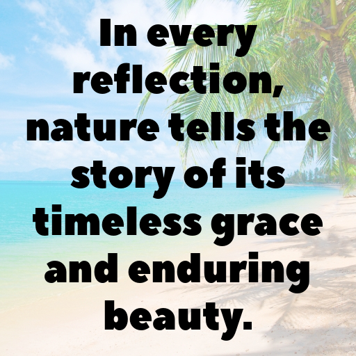 Nature's Reflection Captions Image for Instagram In 2025-Erf4s7