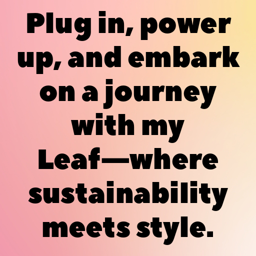 Nissan Leaf Captions Image for Instagram In [2025]-hQZWUL