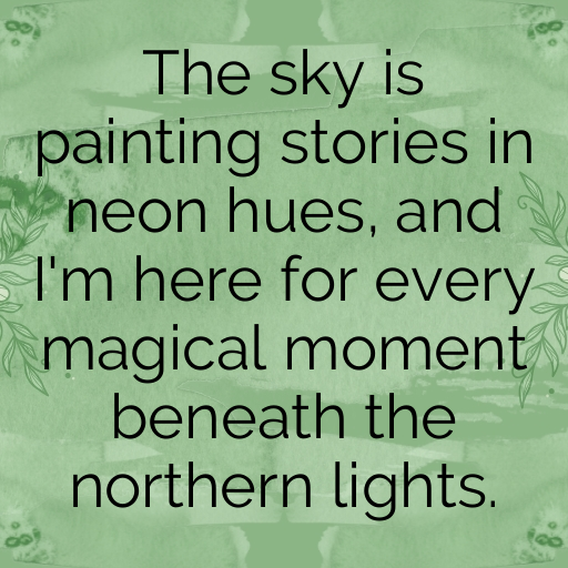 Northern Lights Captions Photo for Instagram In 2025-ViaOny