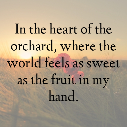 Orchard Visit Captions Image for Instagram In [2025]-Ea1ptC