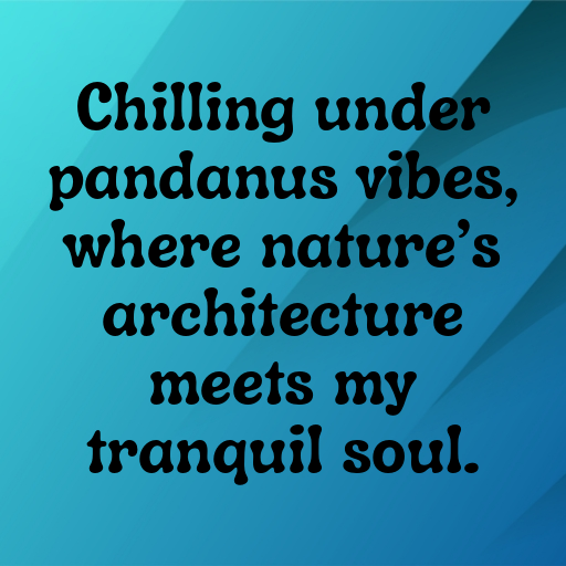 Pandanus Captions Photo For Instagram In 2025-IaBu6v