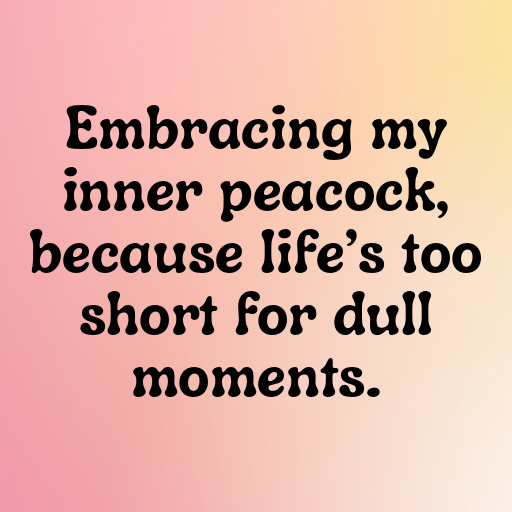 Peacock Captions Image For Instagram In [2025]-uP5GkC