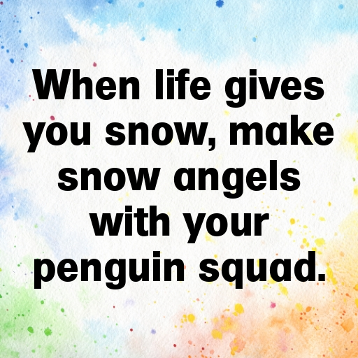 Penguin Captions Image For Instagram In [2025]-DR3LcS