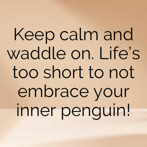 Penguin Captions Image For Instagram In [2025]-iLcDbY