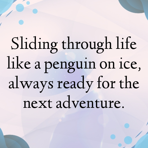 Penguin Captions Photo For Instagram In [2025]-XqPOdN