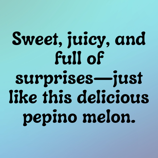 Pepino Melon Captions Photo For Instagram In [2025]-s6tjLI