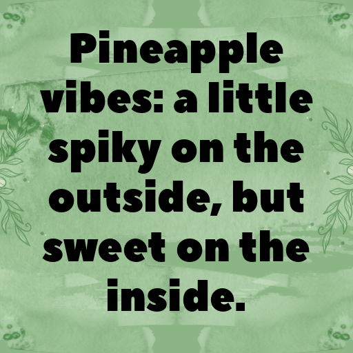 Pineapple Captions Photo For Instagram In [2025]-8YtsIq