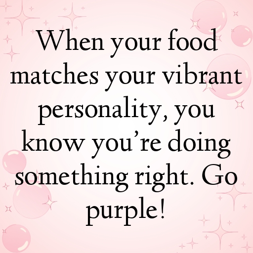 Purple Carrot Captions Image For Instagram In [2025]-5N2fwW