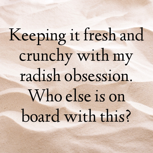 Radish Captions Image For Instagram In [2025]-rI3rxe