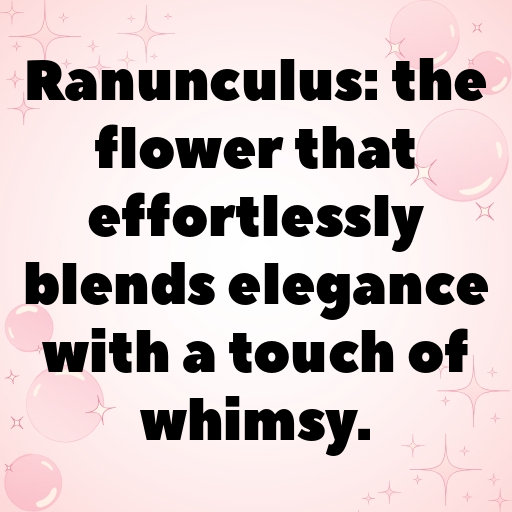Ranunculus Captions Photo For Instagram In [2025]-3TRWH0