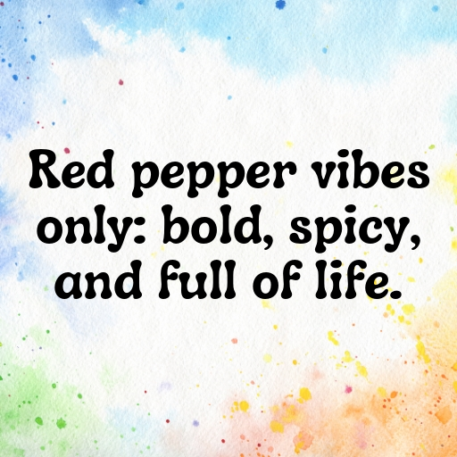 Red Pepper Captions Image For Instagram In [2025]-9wg31N