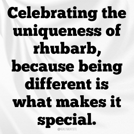 Rhubarb Captions Image For Instagram In 2025-IUml1M