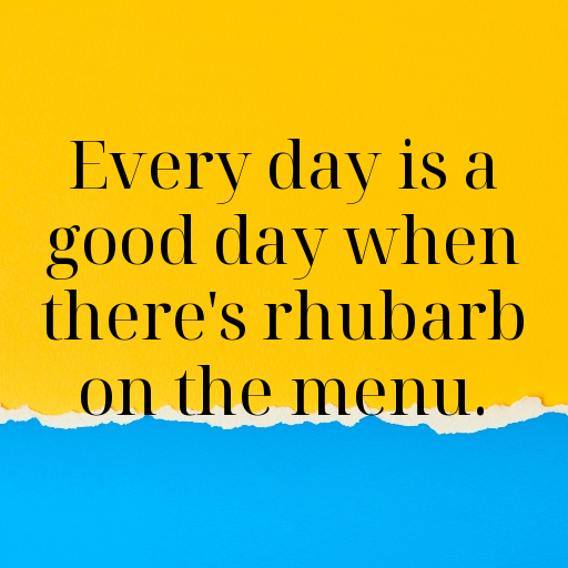 Rhubarb Captions Image For Instagram In 2025-nHpThP