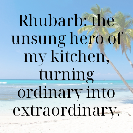 Rhubarb Captions Image For Instagram In 2025-QguhNd