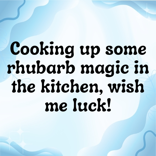Rhubarb Captions Photo For Instagram In 2025-hMOz04