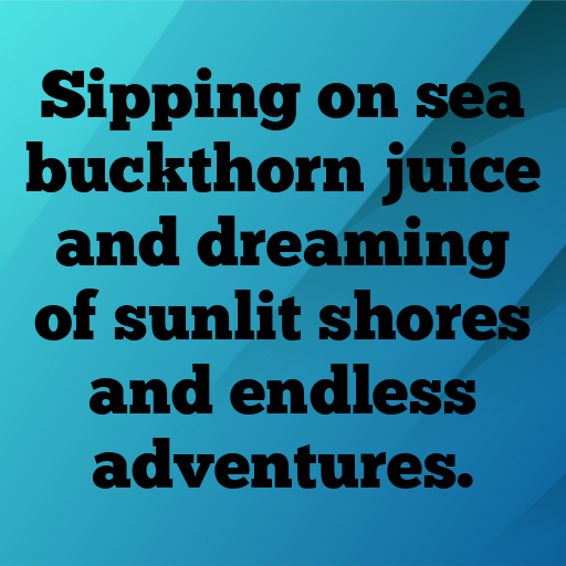 Sea Buckthorn Captions Image For Instagram In 2025-kUGpmW