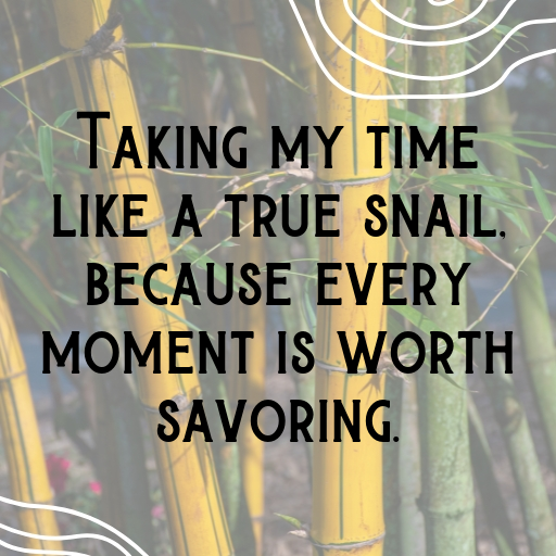 Snail Captions Image For Instagram In [2025]-YZAkDB