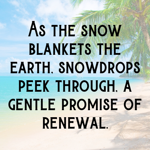 Snowdrop Captions Photo For Instagram In [2025]-uuzFY3