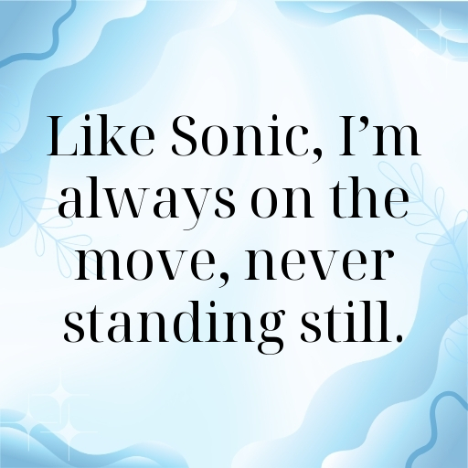 Sonic the Hedgehog Captions Photo for Instagram In [2025]-m6FD2q